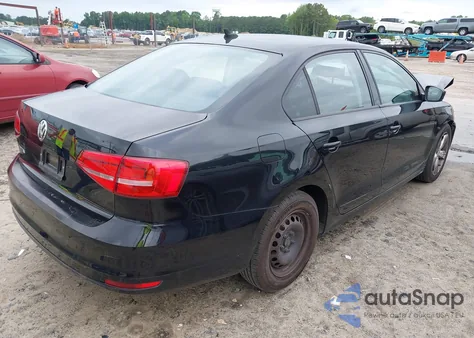 2015 Volkswagen Jetta 2.0L S from USA, damaged, VIN 3VW2K7AJ3FM277070